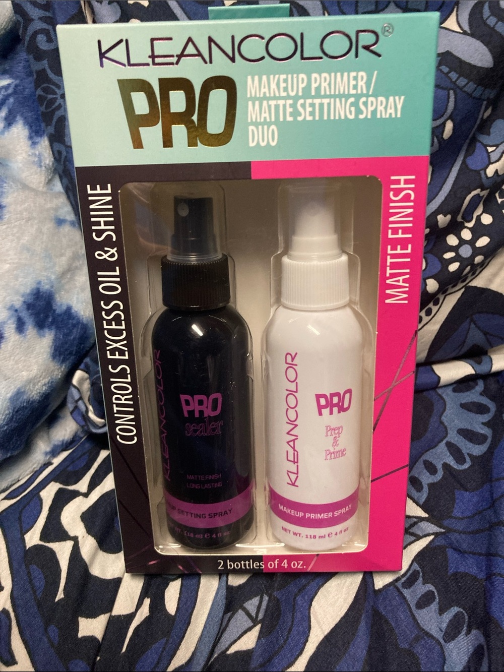KleanColor PRO Makeup Primer & Matte Setting Spray Duo